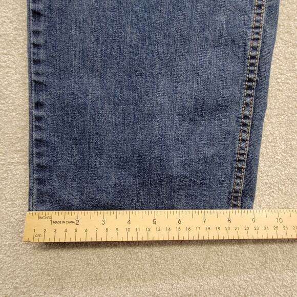 Levi Strauss 559 Men’s 42x29 Relaxed Straight Stretch Jeans Medium Wash Flex - Picture 7 of 10